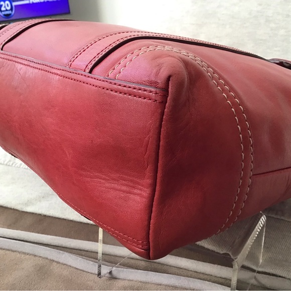 Vtg Coach Hampton Leather Tote E063-F10194 - Picture 3 of 15